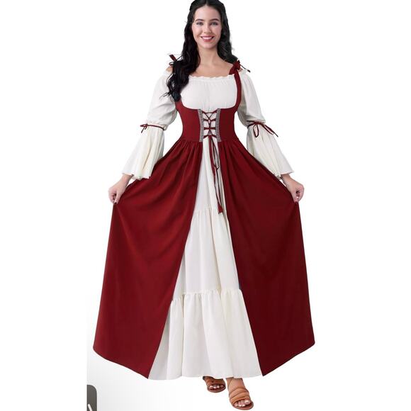 Spooktacular Creations Renaissance Dress Costume S - Picture 4 of 5